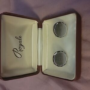Royale STERLING SILVER ANTIQUE CUFF LINKS